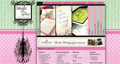 Desktop Screenshot of delightsandinvites.com